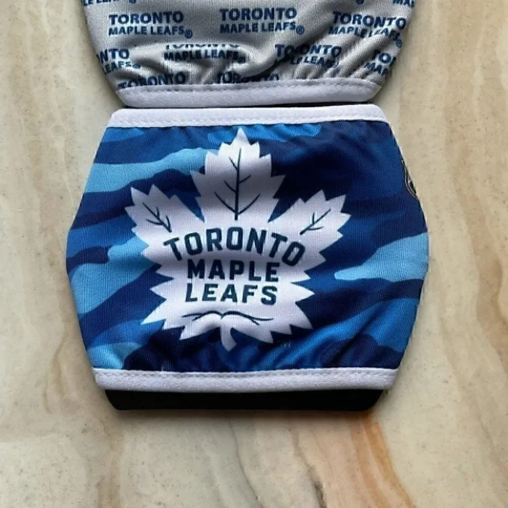 Toronto Maple Leafs 2-Pack Face Mask NWT